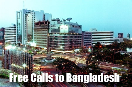 Free call to Bangladesh through iEvaPhone