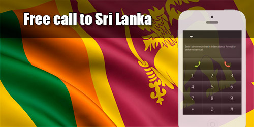Free call to Sri Lanka through iEvaPhone