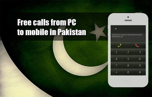 Free calls from PC to mobile in Pakistan through iEvaPhone
