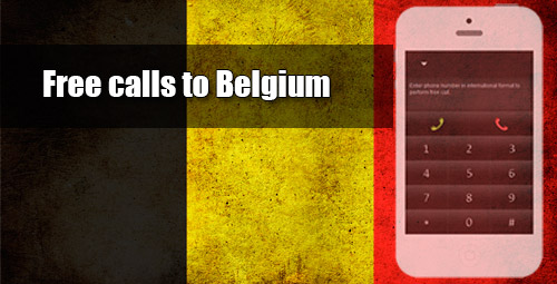 Free calls to Belgium through iEvaPhone