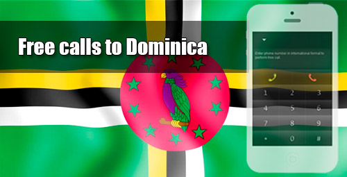 Free calls to Dominica through iEvaPhone