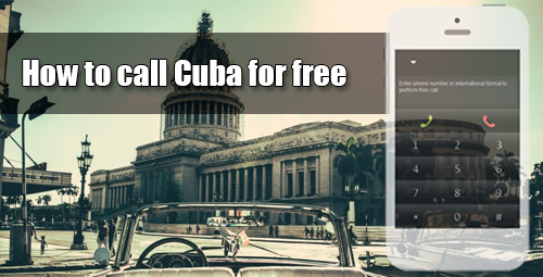How to call Cuba for free through iEvaPhone